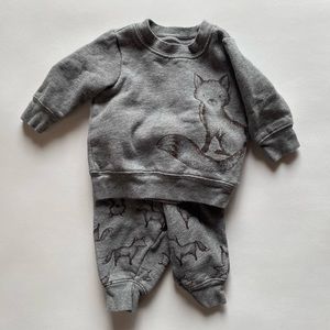 Carters Fox Sweatsuit